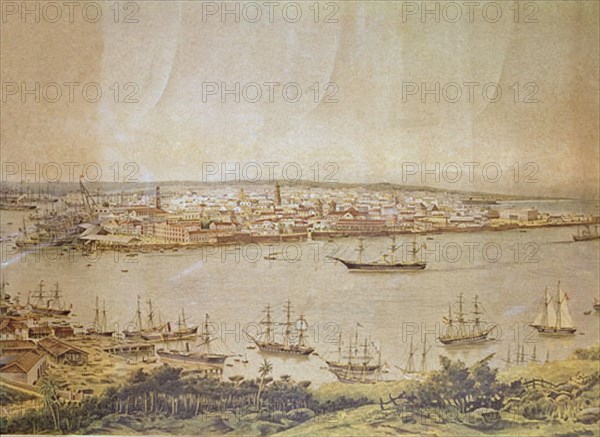 GRABADO - LA HABANA - S XIX
MADRID, MUSEO DE AMERICA
MADRID