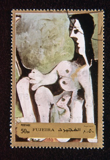 Picasso, Japanese stamp