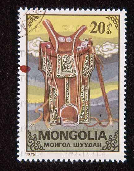 SELLO DE MONGOLIA - SILLA DE MONTAR
This image is not downloadable. Contact us for the high res.