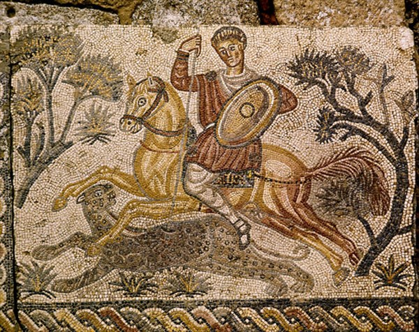 MOSAICO ROMANO-CAZA DEL TIGRE
MERIDA, ALCAZABA
BADAJOZ