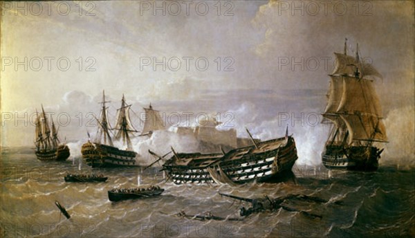 MONLEON RAFAEL 1853/1900
DEFENSA DEL MORRO DE LA HABANA
MADRID, MUSEO NAVAL
MADRID