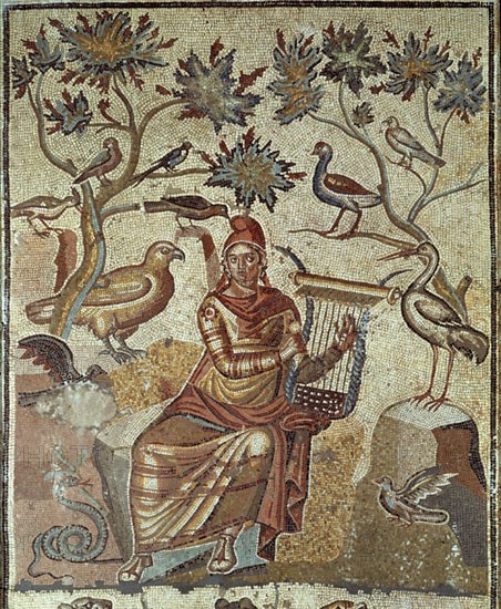 MOSAICO DE ORFEO
ZARAGOZA, MUSEO BELLAS ARTES
ZARAGOZA