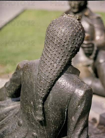 Monument dédié à Goya - Maja - Détail