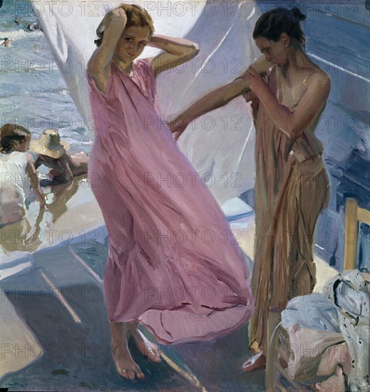 Sorolla, Après la baignade, Valence