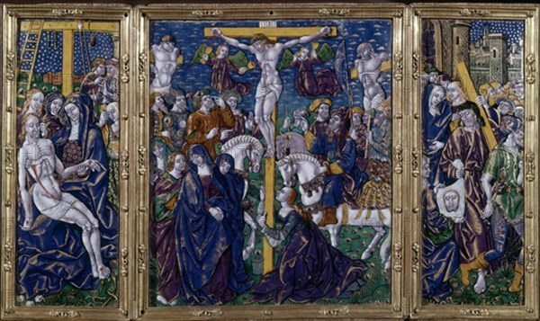 TRIPTICO DE ESMALTE DE LIMOGES
LINARES M, IGLESIA PARROQUIAL
TERUEL
This image is not downloadable. Contact us for the high res.
