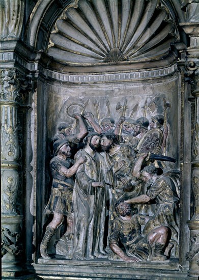 FORMENT DAMIAN 1480/1540
RETABLO MAYOR-DET
BARBASTRO, CATEDRAL
HUESCA
