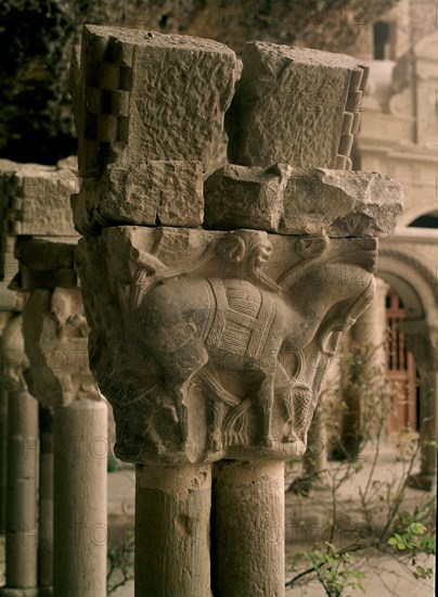 CAPITEL ROMANICO - CABALLO
BOTAYA, MONANSTERIO DE SAN JUAN DE LA PEÑA
HUESCA