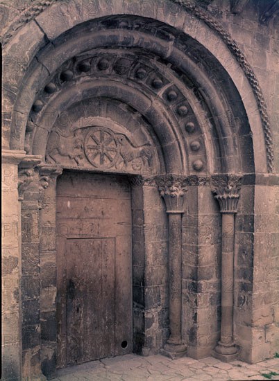 EXTERIOR-PORTADA
SEROS, MONANSTERIO DE LA  SANTA CRUZ
HUESCA