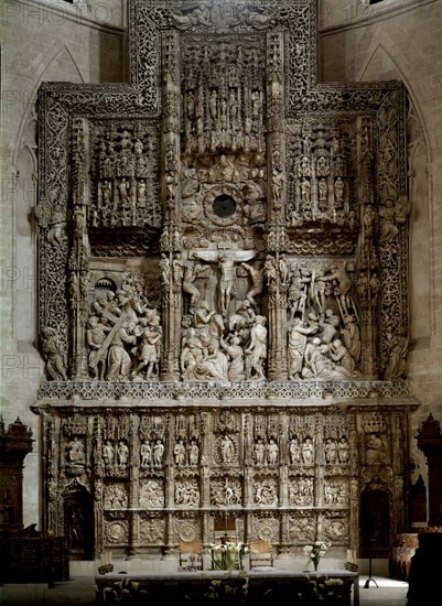 FORMENT DAMIAN 1480/1540
RETABLO MAYOR
HUESCA, CATEDRAL
HUESCA