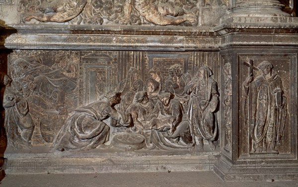 RETABLO DE LA TRINIDAD-RELIEVES
JACA, CATEDRAL
HUESCA