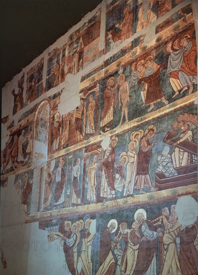 BAGUES
PINTURAS ROMANICAS - FRESCOS DE LA VIDA DE JESUS
JACA, MUSEO CATEDRAL
HUESCA