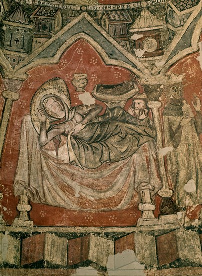 CRIPTA-PINTURAS MURALES
SOS DEL REY CATOLICO, IGLESIA DE SAN ESTEBAN
ZARAGOZA