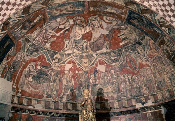 CRIPTA-PINTURAS MURALES
SOS DEL REY CATOLICO, IGLESIA DE SAN ESTEBAN
ZARAGOZA