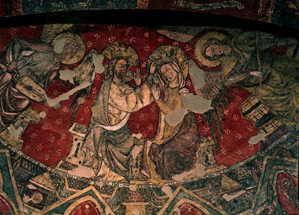 CRIPTA-PINTURAS MURALES
SOS DEL REY CATOLICO, IGLESIA DE SAN ESTEBAN
ZARAGOZA