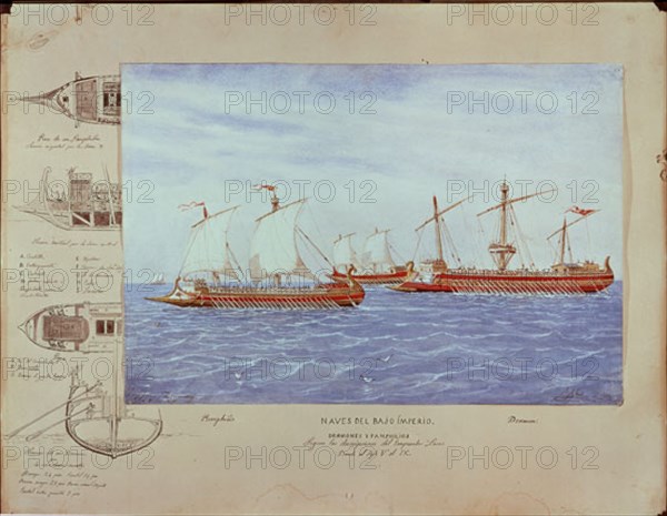 Monleon, Naval constructions: