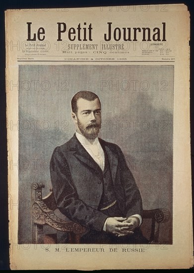 *NICOLAS II EN LA PORTADA DEL PETIT JOURNAL X/1896
PARIS, COLECCION PARTICULAR
FRANCIA