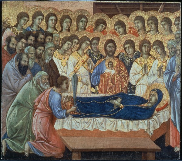 DUCCIO DI BUONINSEGN1255/1319
*TRANSITO DE MARIA 'LA MAJESTAD'
SIENA, CATEDRAL
ITALIA
This image is not downloadable. Contact us for the high res.