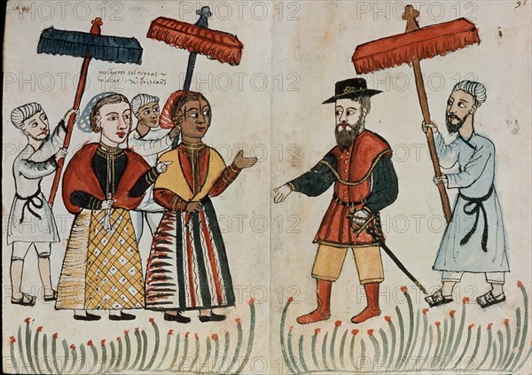 *PORTUGUESES EN LA INDIA - S XVII
ROMA, BIBLIOTECA CASANATENSE
ITALIA
This image is not downloadable. Contact us for the high res.