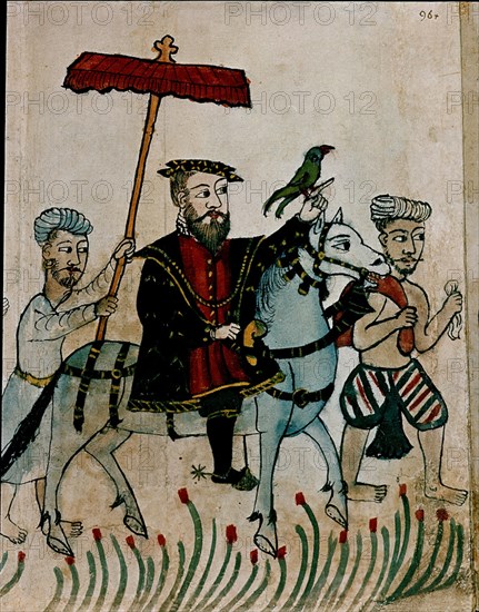 Vasco de Gama riding