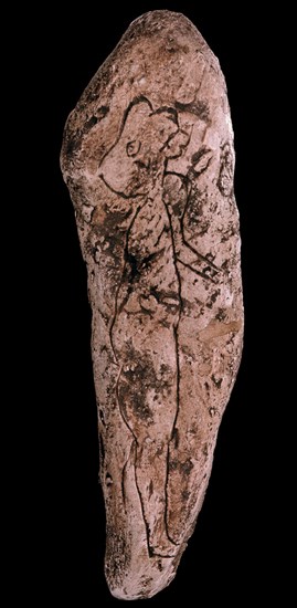 *HOMBRE ENMASCARADO PROCEDE DE LA MADELEINE-DORDOGNA
SAN GERMAIN, MUSEO ANTIGUEDADES
FRANCIA