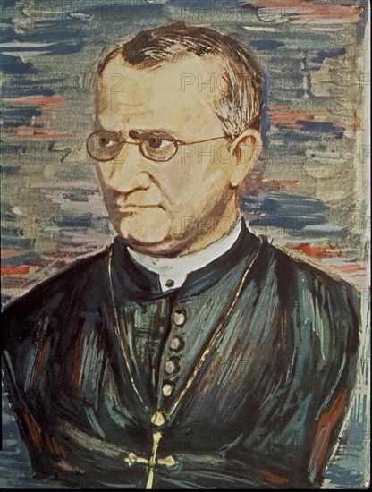 Portrait of Gregor Johann Mendel