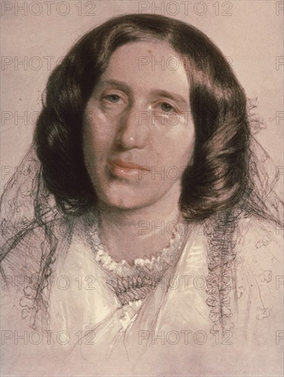 *GEORGE ELIOT (MARY ANN CROSS EVANS)
LONDRES, NATIONAL GALLERY
INGLATERRA