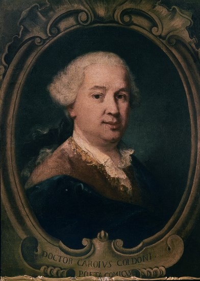 Longhi, Portrait de Carlo Goldoni