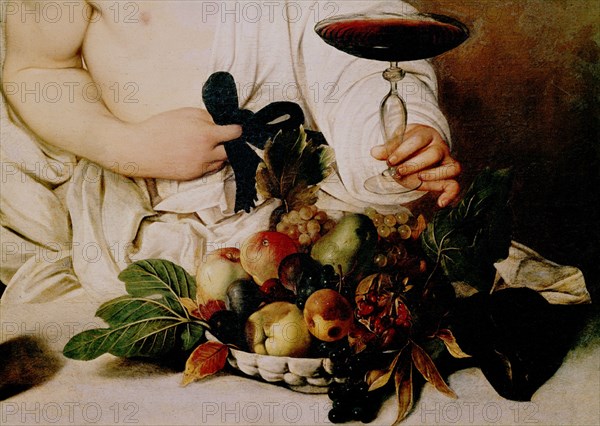 CARAVAGIO MERISI 1573/1610
*BACO ADOLESCENTE DET DEL CESTO DE FRUTAS
FLORENCIA, GALERIA DE LOS UFFIZI
ITALIA