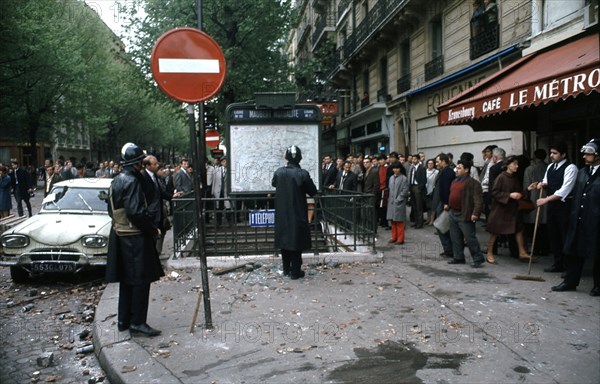 Demonstrations in Paris, May 1968