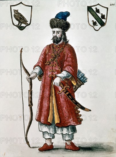 Portrait de Marco Polo en Tartare
