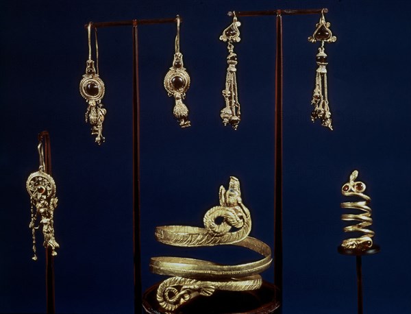 *JOYAS DE LA COLECCION ELENA STATHATOS
ATENAS, MUSEO NACIONAL
GRECIA