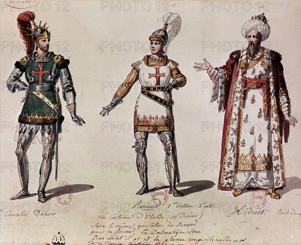 *VESTUARIO PARA 'LA ARMIDA' DE GLUCK
PARIS, MUSEO DE LA OPERA
FRANCIA
