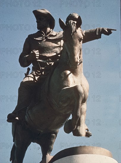 *ESTATUA ECUESTRE DE SAMUEL HOUSTON-SITUADA EN HERMAN PARK
HOUSTON-TEXAS, EXTERIOR
EEUU
This image is not downloadable. Contact us for the high res.
