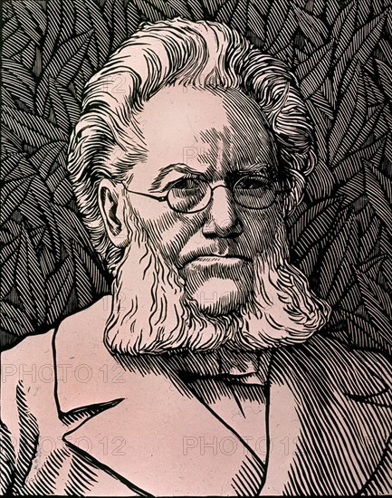 HENRICK JOHAN IBSEN (1828/1906)DRAMATURGO NORUEGO-RECONOCIDO COMO CREADOR DRAMA MODERNO
This image is not downloadable. Contact us for the high res.