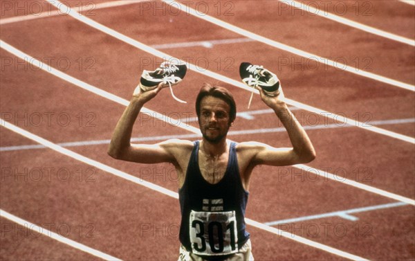 Finnish runner Lasse Virén, 1976