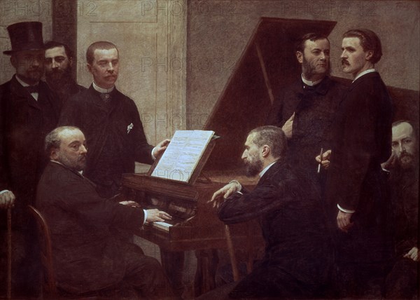 FANTIN-LATOUR H 1836/1904
*AUTOR DE PIANO
PARIS, MUSEO LOUVRE-INTERIOR
FRANCIA