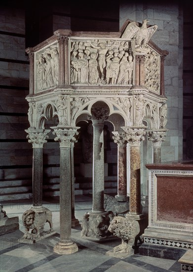 PISANO NICOLA/GIOVAN
*PULPITO DE LA CATEDRAL DE SIENA. 1266-1268
PISA, BAPTISTERIO
ITALIA

This image is not downloadable. Contact us for the high res.