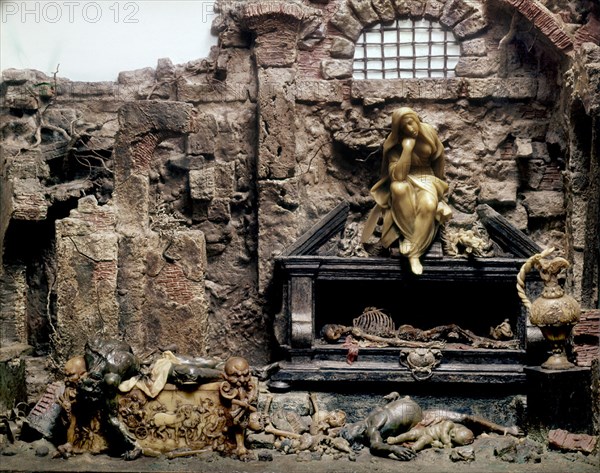 ZUMBO G
*LA PESTE-CERA POLICROMADA S XVIII
FLORENCIA, MUSEO BARGELLO
ITALIA