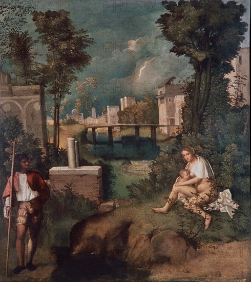 Giorgione, La Tempête