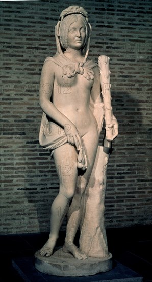 *ONFALE CON LOS ATRIBUTOS DE HERCULES
VATICANO, MUSEO
VATICANO