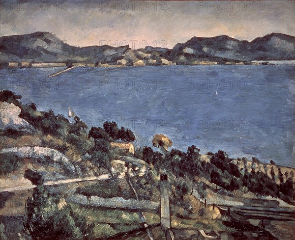 Cézanne, L'Estaque : vue du Golfe de Marseille