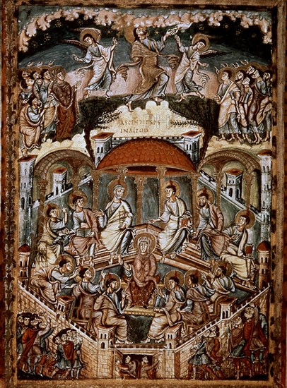 *BIBLIA CARLOS EL CALVO PAG PENTECOSTES
ROMA, BASILICA SAN PABLO
ITALIA
This image is not downloadable. Contact us for the high res.