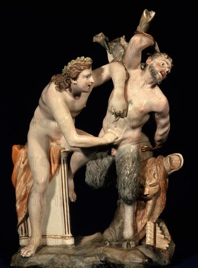 *PORCELANA CAPODIMONTE PERIODO CARLO III 1736-1756
ROMA, MUSEO CAPITOLINO
ITALIA
