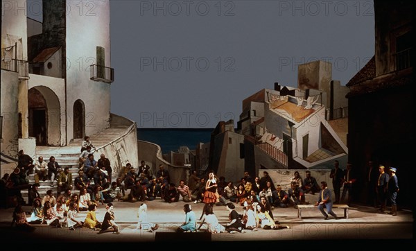 BIZET GEORGES
*ESCENA DE LA OPERA CARMEN ACTO I
ROMA, TEATRO DE LA OPERA
ITALIA
