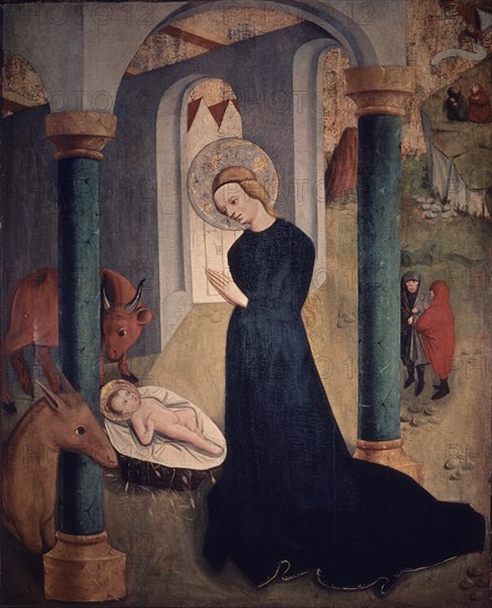 MAESTRO PN
*RETABLO LIPTOSZENT-DET-NACIMIENTO (1450)
BUDAPEST, MUSEO BELLAS ARTES
HUNGRIA