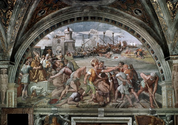 Raphael, The Battle of Ostia