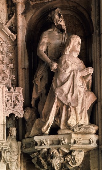 CHANTERENE NICOLAS
*ESTATUA DEL REY MANUEL I (SIGLO XVI)
BELEM, MONASTERIO JERONIMOS
PORTUGAL