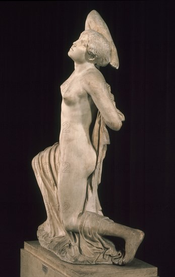 SALLUSTIAN
ESCULTURA DE NIOBE-COPIA DE ORIGINAL DEL 450/430 AC
ROMA, MUSEO DE LAS TERMAS
ITALIA