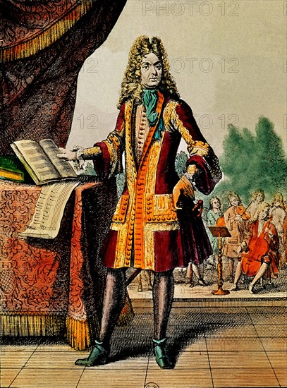 *J BAUTISTA LULLY-CREADOR DE LA OPERA FRANCESA- COMPOSITOR 1632/87
PARIS, BIBLIOTECA NACIONAL
FRANCIA