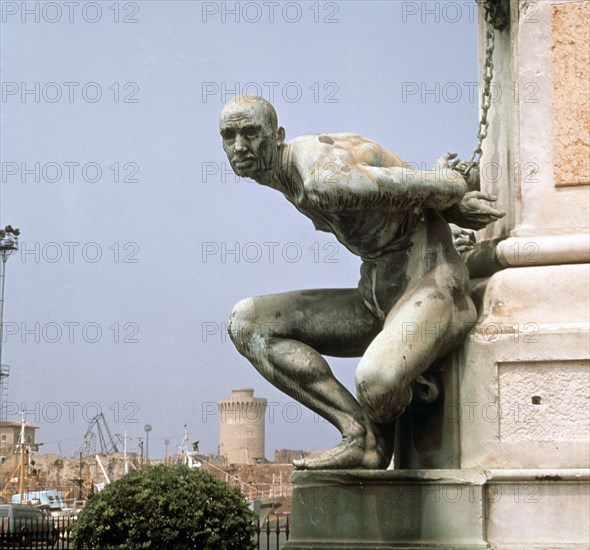 Monument des Quatre Maures (détail)